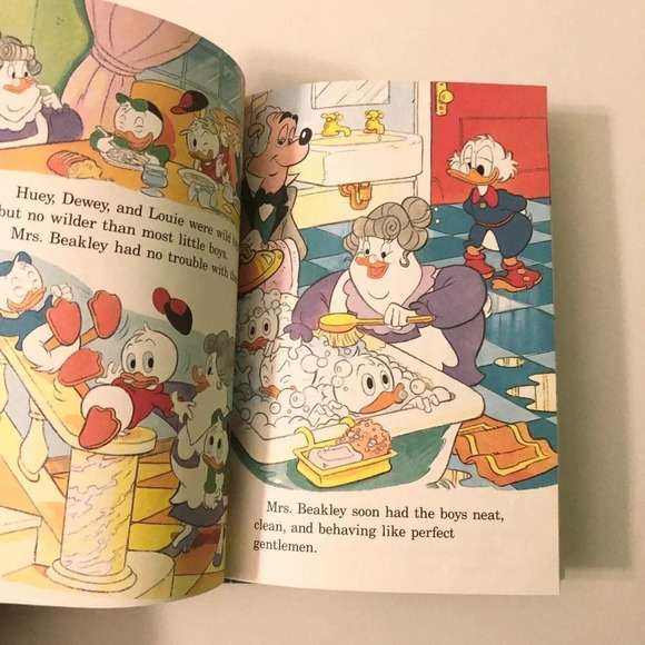1989 DuckTales Webby Saves the Day Disneys Wonderful World of Reading - Picture 13 of 16